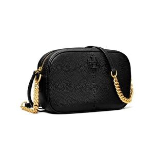 Tory Burch McGraw Camera Bag Black NWT